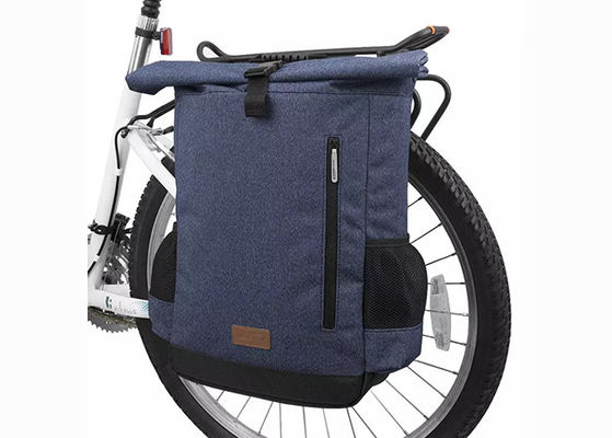 Antiwear Polyester Cycling Day Pack , Expandable Waterproof Motorcycle Backpack
