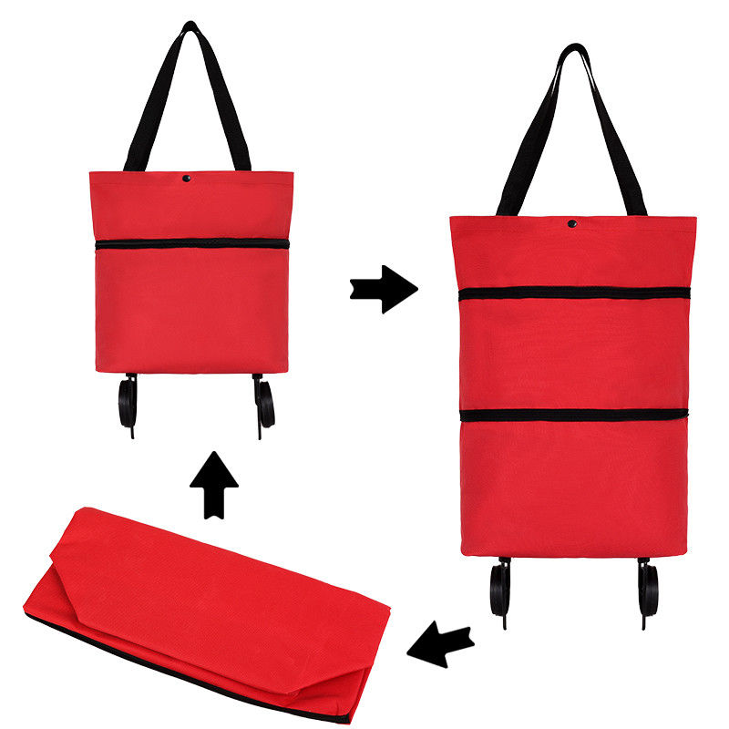 Folding Shopping Trolley Bag
