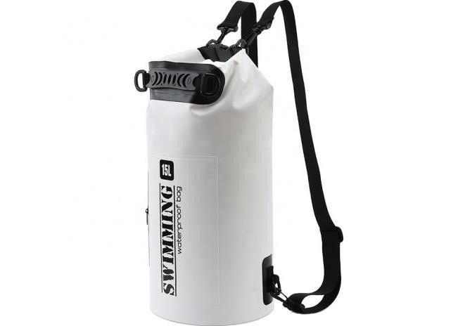 OEM Waterproof Dry Exercise Equipment Bag 15L For Travel Boating Hiking Floating