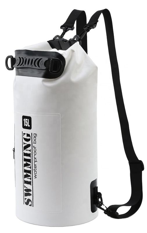 OEM Waterproof Dry Exercise Equipment Bag 15L For Travel Boating Hiking Floating