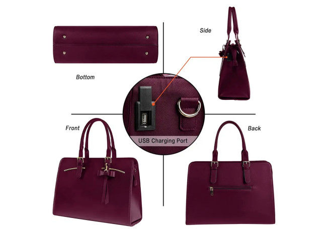 Shoulder Bag Factory Direct Messenger PU Leather Fashion Pocket Logo Style Famous Branded Women Laptop Bags Handbag
