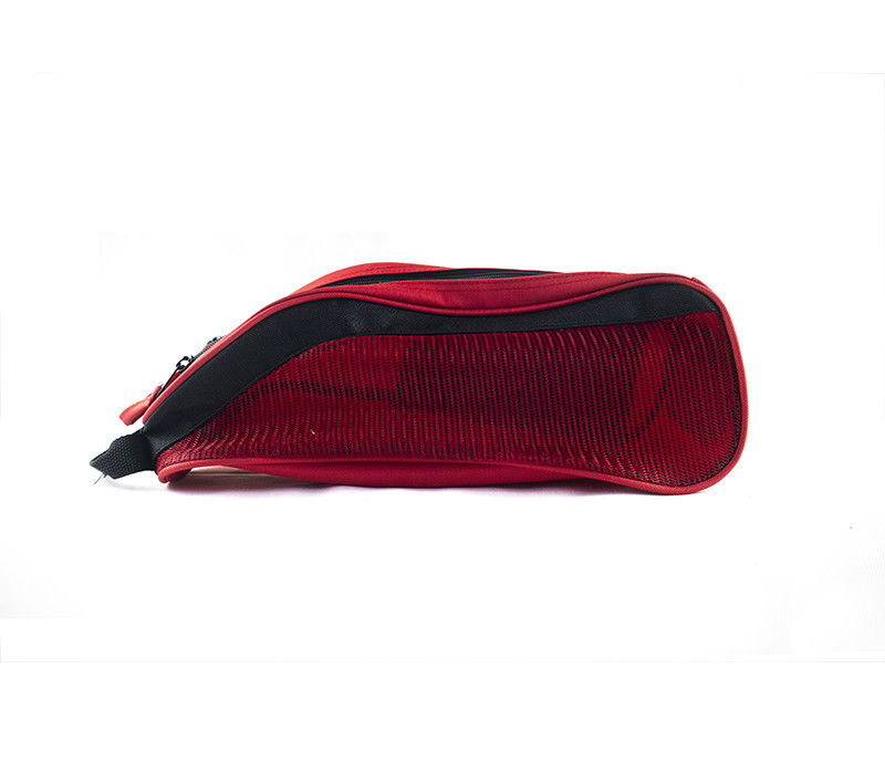 Tour Zipper Ventilate Shoe Storage Bag 300D Polyester Oxford Fabri