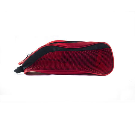 Tour Zipper Ventilate Shoe Storage Bag 300D Polyester Oxford Fabri